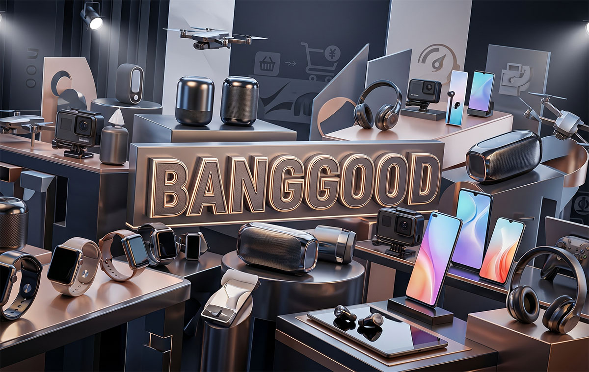 Masszív Banggood webáruház leárazás 180 termékkel - TV hangszórók, laptopok, laptopok, rollerek