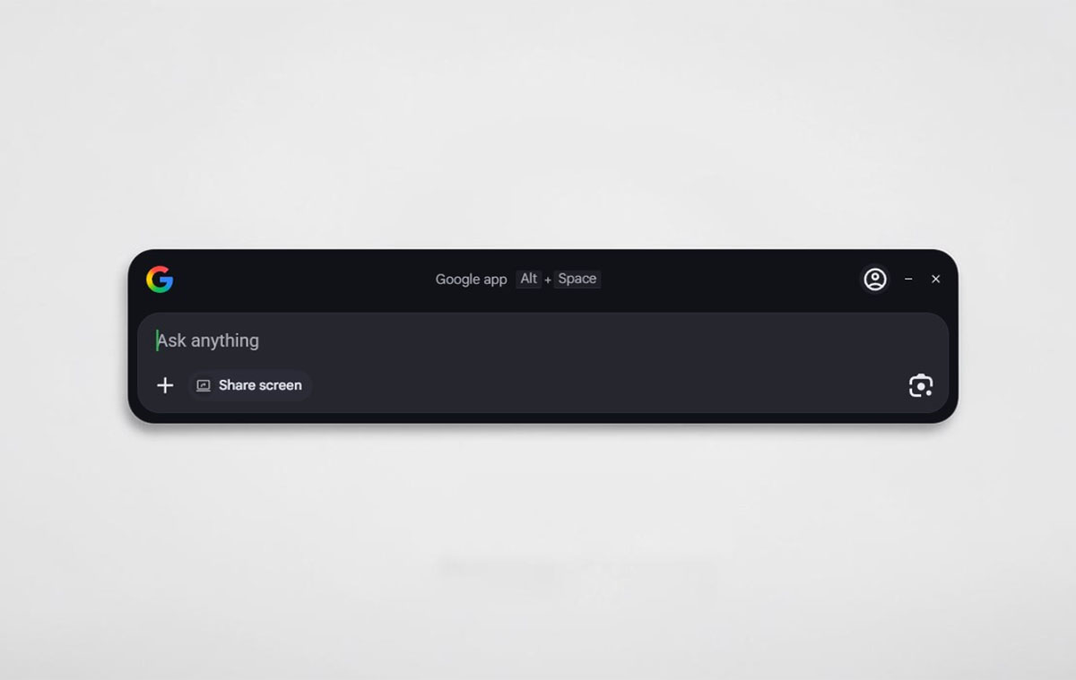Megérkezett az AI Windows-os Google kereső és program indító