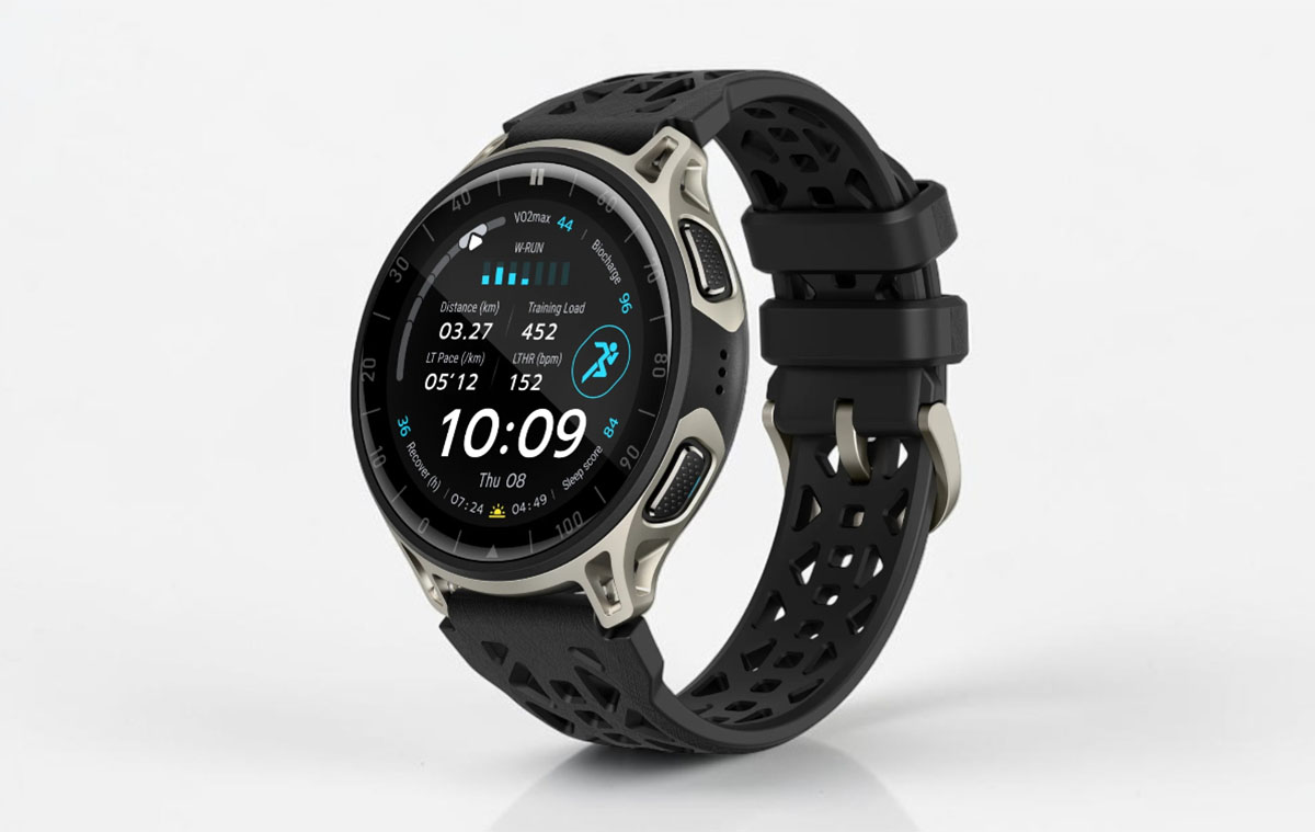 Megérkezett az Amazfit Cheetah 2 Pro okosóra titán házzal, prémium jellemzőkkel