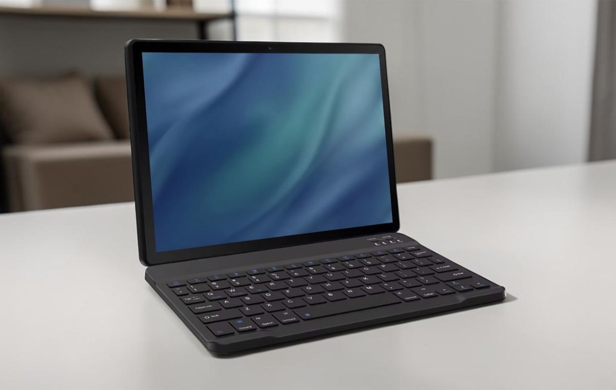 Olcsó, mégis extra nagy kijelzős tablet, ami laptopként is használható