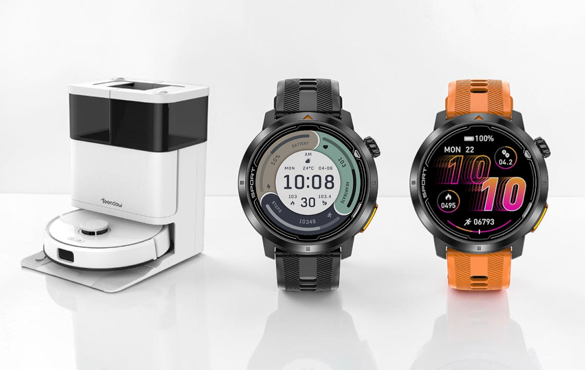 Szuperolcsó robot, ami hatékonyan porszívózik, felmos és olcsó AMOLED okosóra ütős dizájnnal