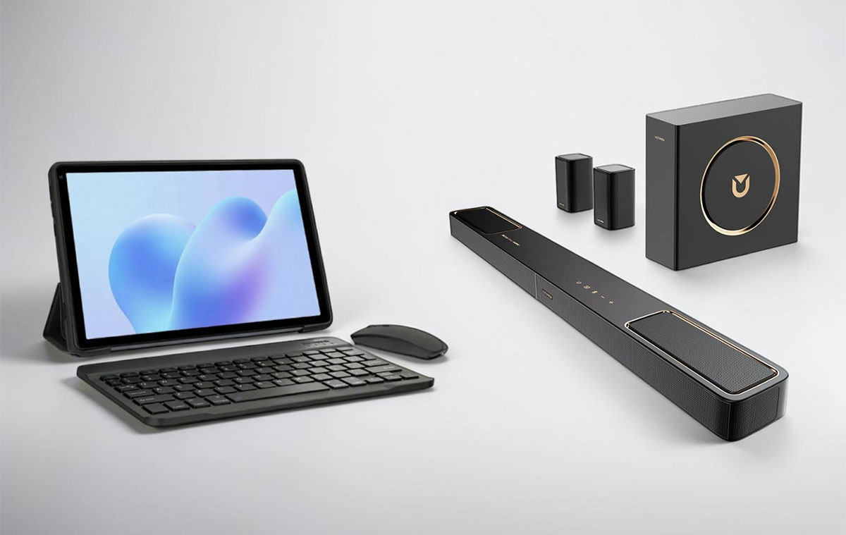 Szuperolcsó, komolyabb Dolby Atmos TV hangcucc és szinte pár forintért tablet, roller