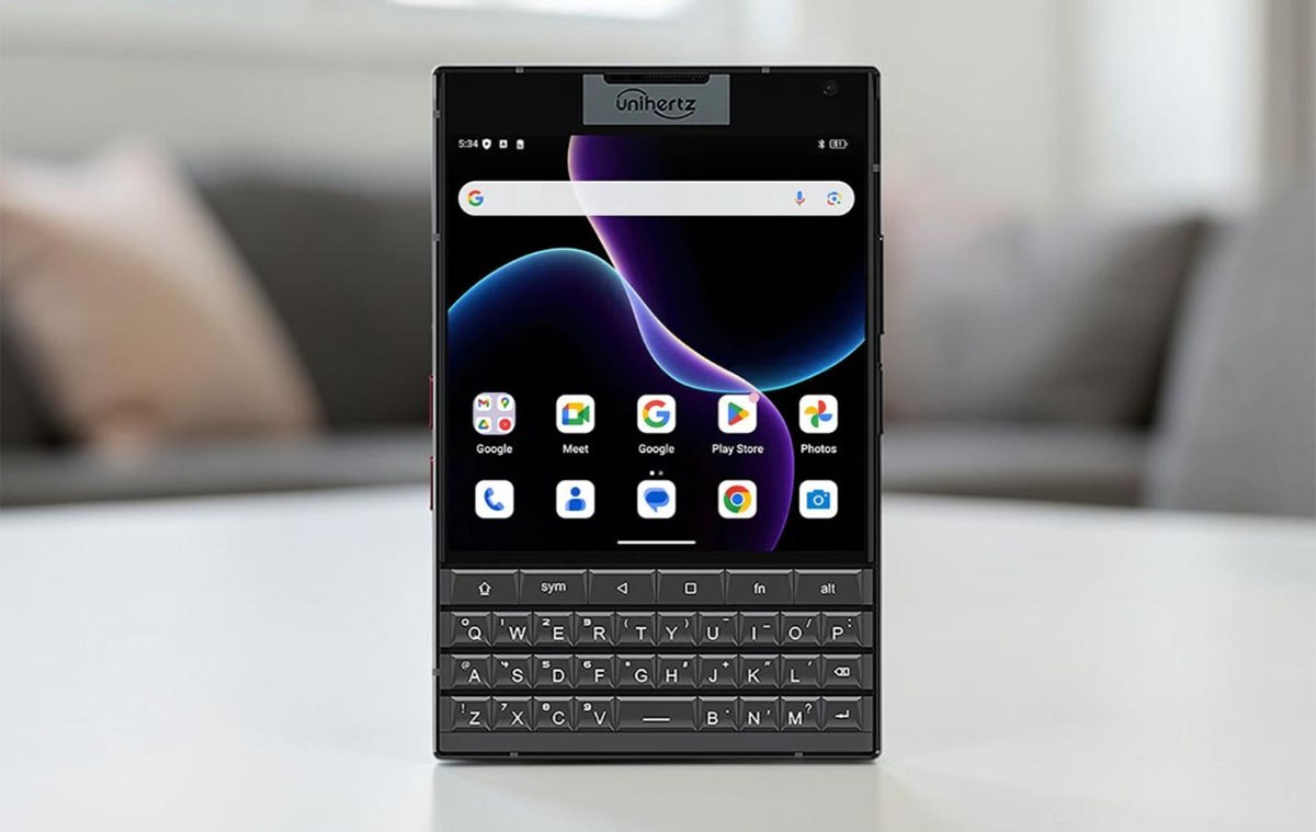 Unihertz Titan 2, az androidos telefon fizikai billentyűzettel