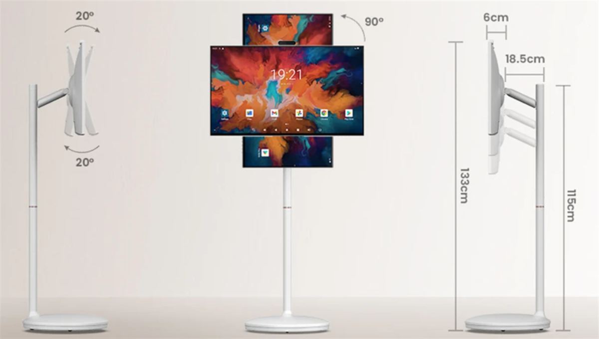 32" méretű tablet elforgatható kijelzővel