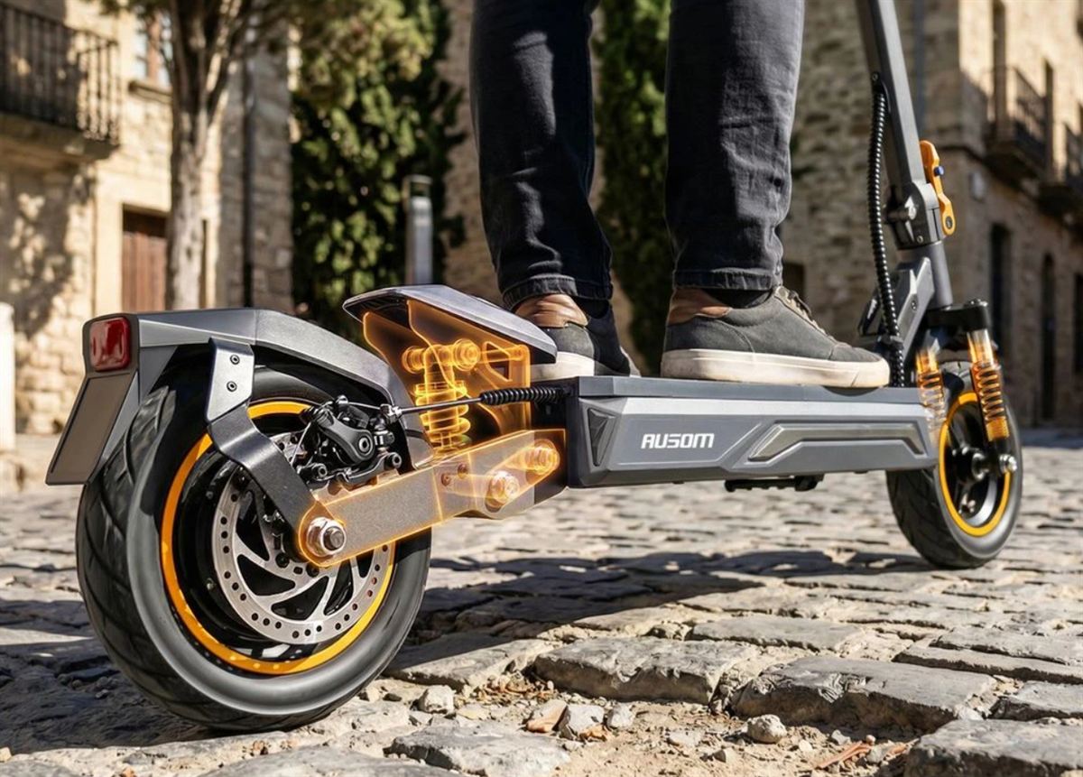 Ausom K20 elektromos roller felfüggesztéssel