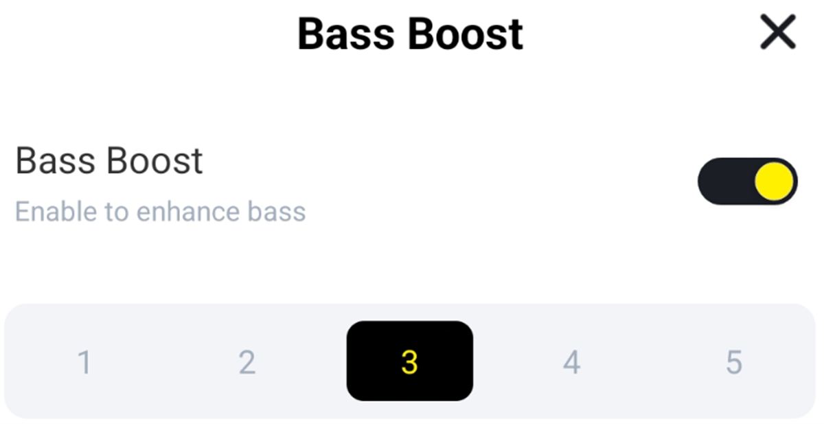 Baseus Bass EP10 NC vezetéknélküli fülhallgató basszus erősítéssel
