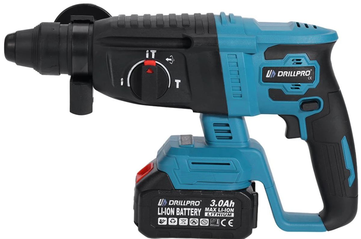 Drillpro 6 az 1-ben akkumulátoros szerszámkészlet fúrókalapács