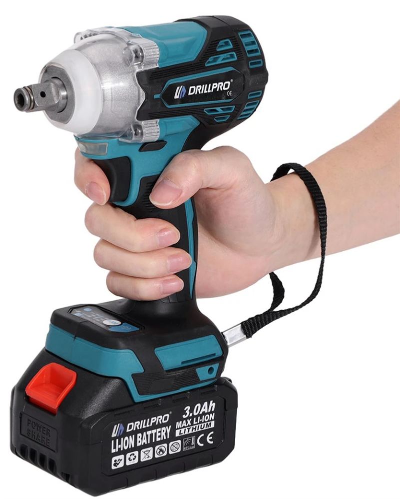 Drillpro 6 az 1-ben akkumulátoros szerszámkészlet ütvecsavarozó