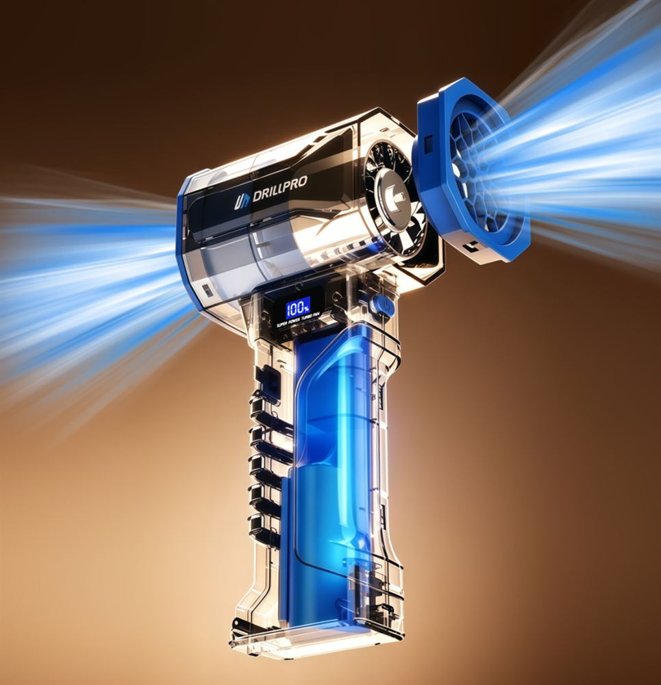 Drillpro V8 turbóventilátor