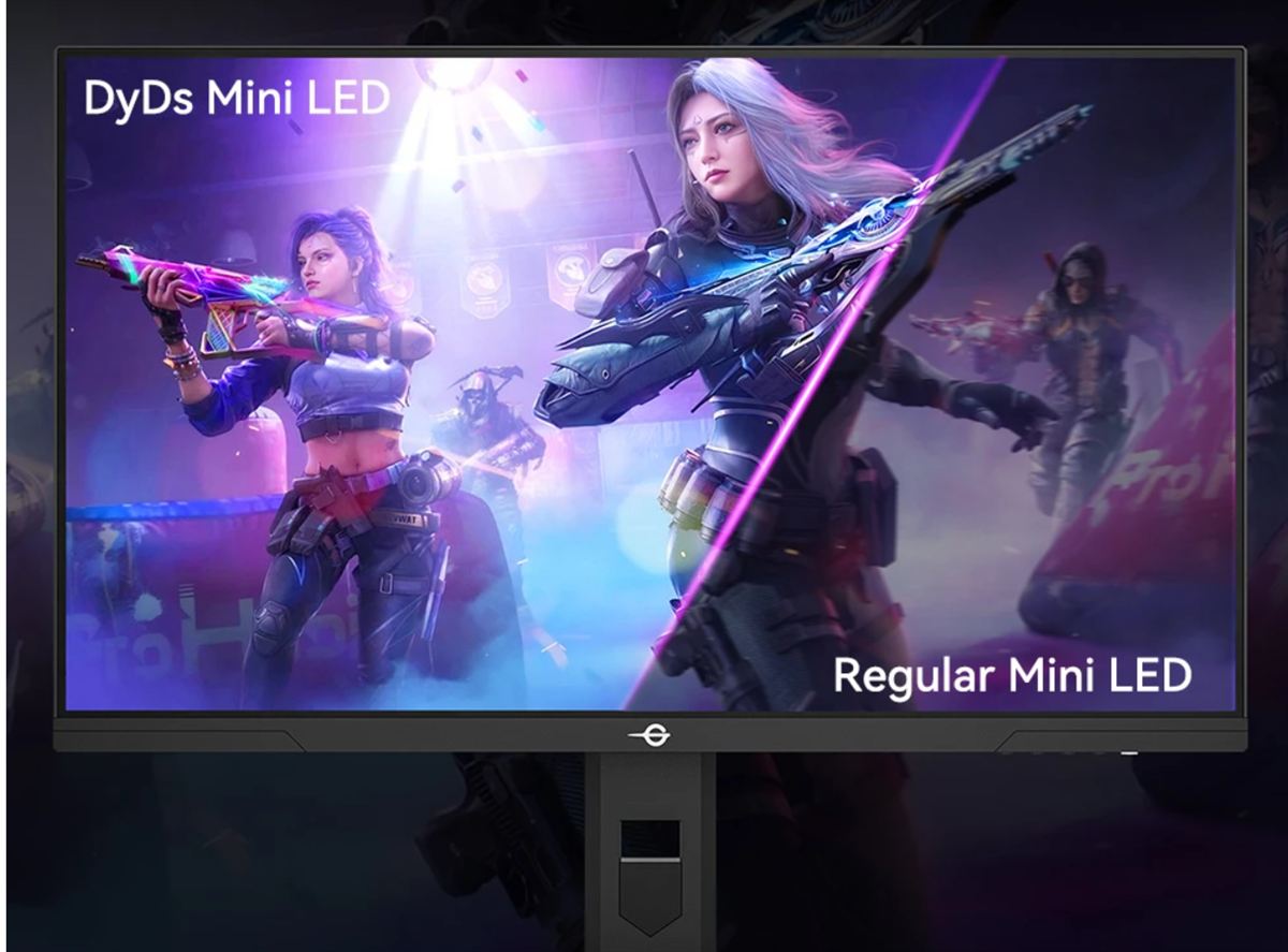 TITAN ARMY P275MV PLUS mini LED monitor 1152 különálló zónával