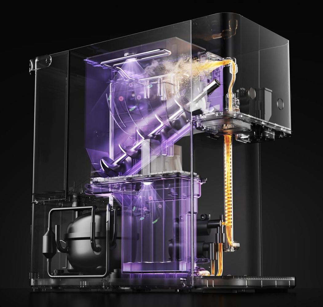Xiaomi Mijia Instant Hot Water Dispenser Max Ice Maker Edition UV antibakteriális világítás