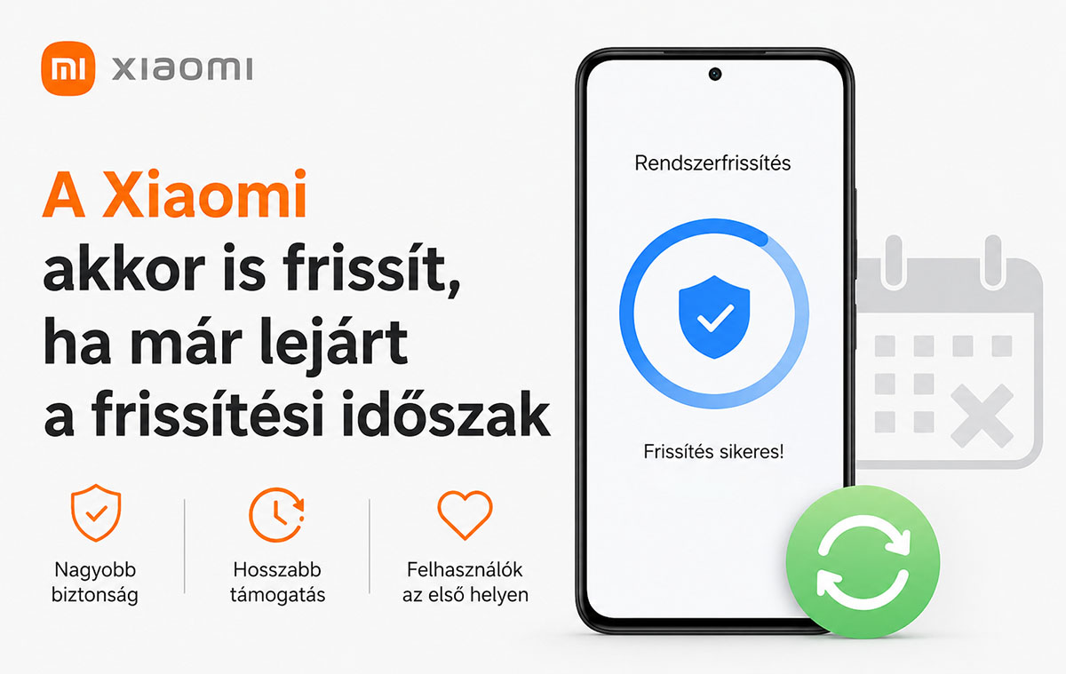 A Xiaomi akkor is frissít, ha már lejárt a frissítési időszak