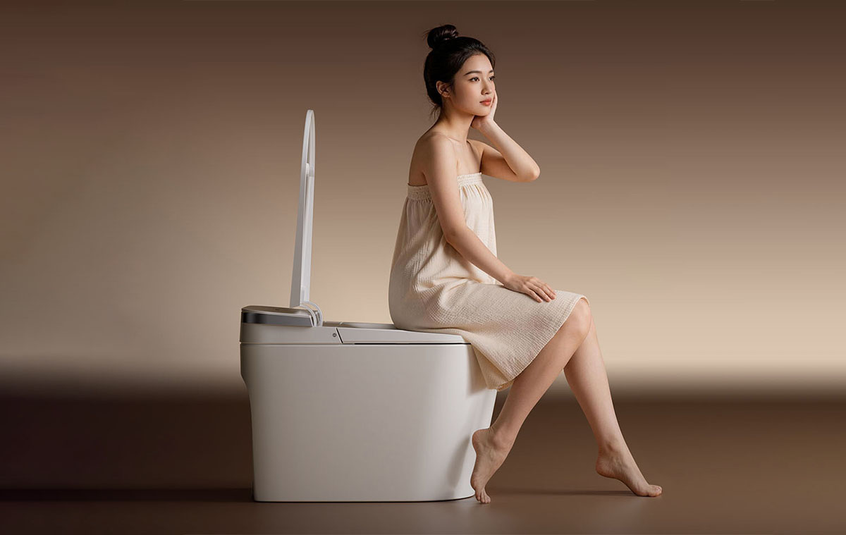 A Xiaomi luxus vécéje teljesen beteg, igazi jövőbeli tech szagtalanítóval, tonnányi extrával