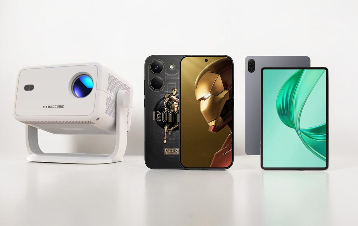 A Xiaomi Vasember telefon és HONOR tablet, projektor durván olcsón