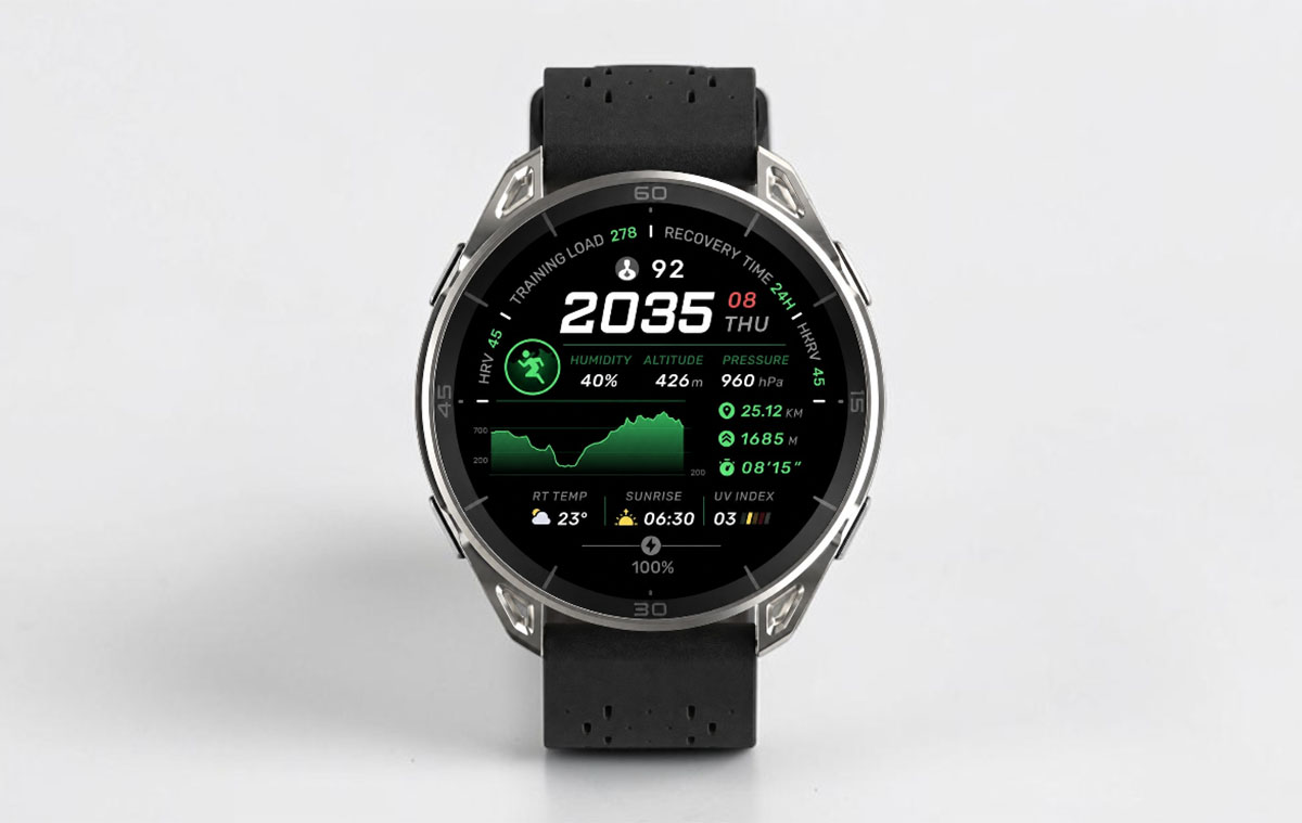 Az Amazfit Cheetah 2 Ultra okosóra érkezik 64 GB tárhellyel, 30 napos üzemidővel