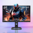 Ez a 27"-os gamer monitor durván odateszi magát: 4K, mini LED, 320Hz