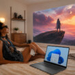 Ez a szemüveg egy 4 méteres kijelzőt ad és itt a szuperolcsó 8 magos laptop is
