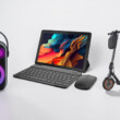 Ez egy ultraolcsó tablet ami laptop is és itt egy "filléres" hangszóró, roller is