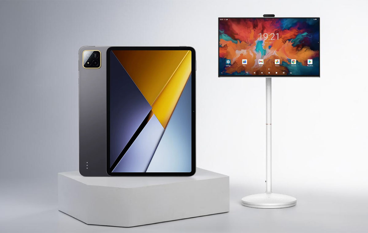 Izmos, iszonyat olcsó Xiaomi tablet, ami PC is és gigantikus, 32" tablet, ami TV is