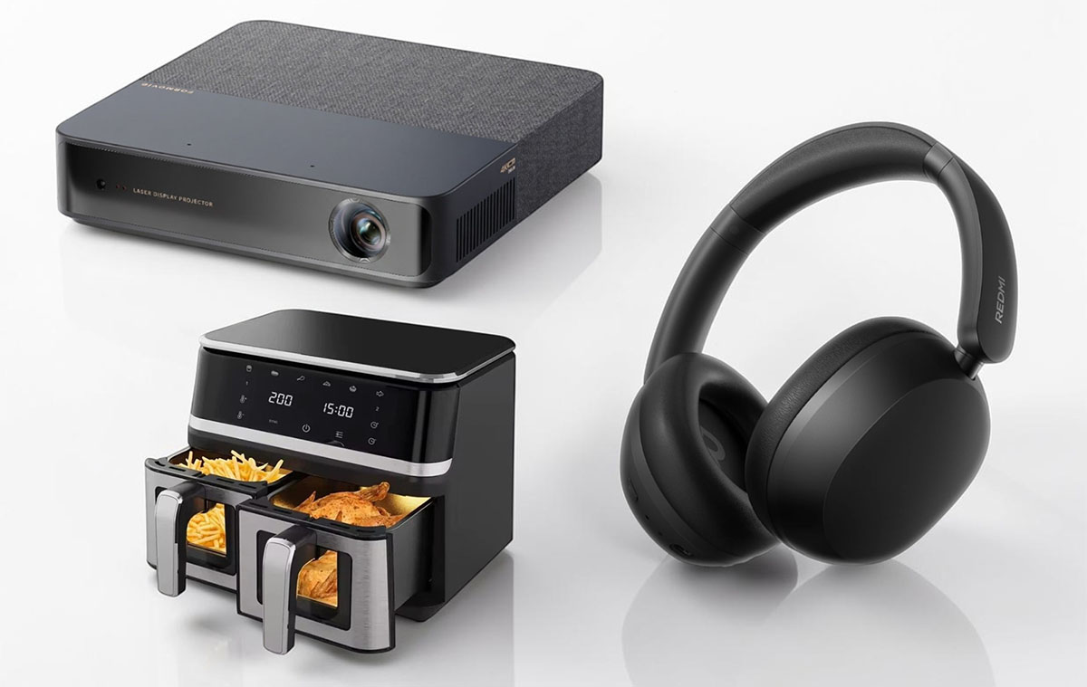 Lézer projektor teszt és cuccok otthonra: extra nagy air fryer, ultraolcsó porszívó