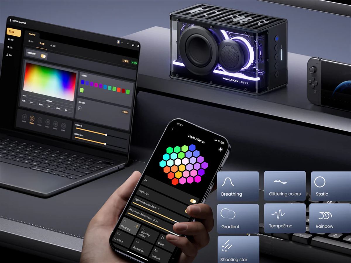 EDIFIER QD25 RGB hangszóró