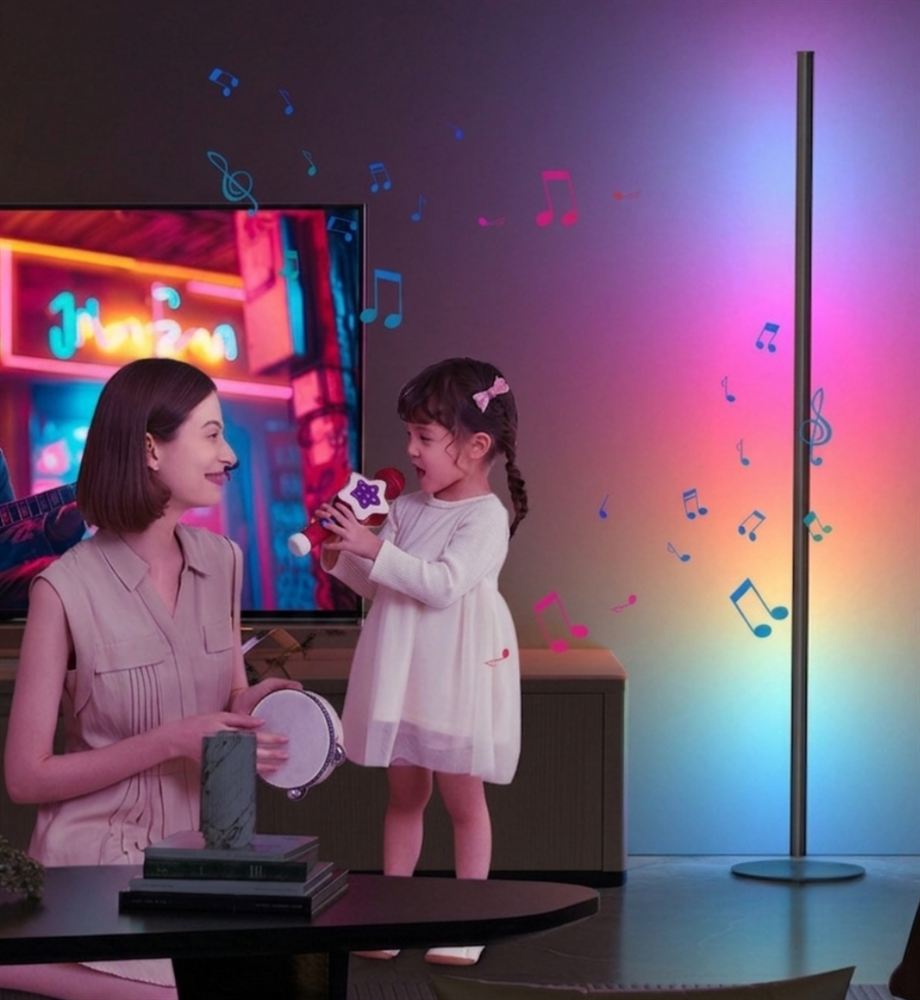 RGB lámpa beépített hangérzékelő