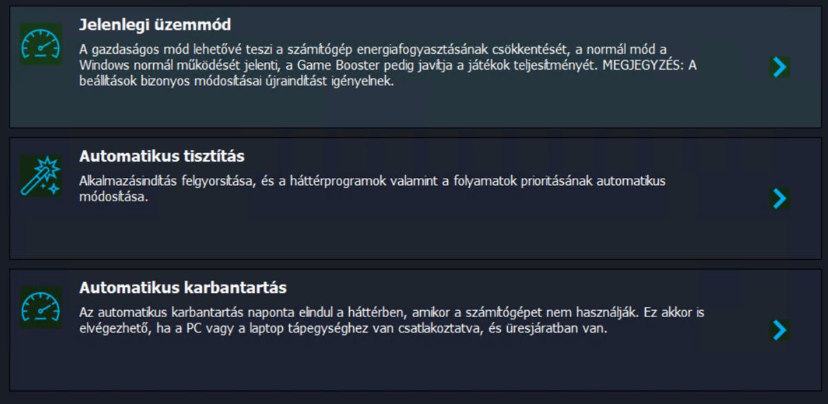 TweakPower Game booste