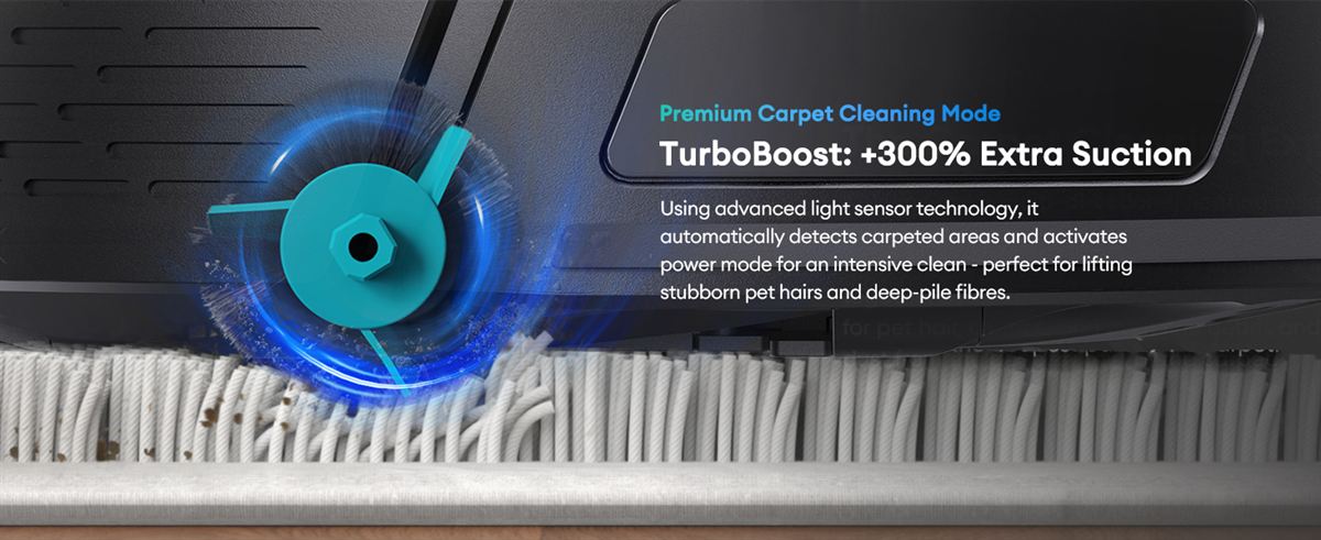 Ultenic T20 Pro 8000 Pa szívóerő