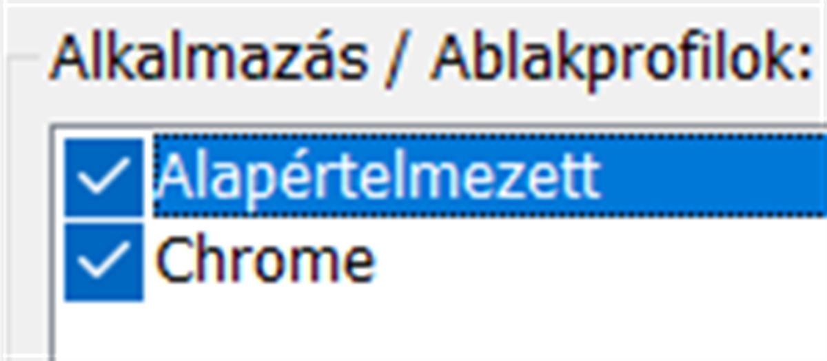 X-Mouse Button Control több programos használat