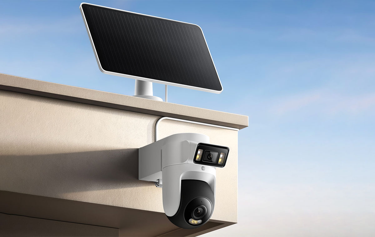 A Xiaomi Smart Solar Camera 4 Pro 4G egy teljesen vezetéknélküli biztonsági kamera mobilnettel, napelemmel
