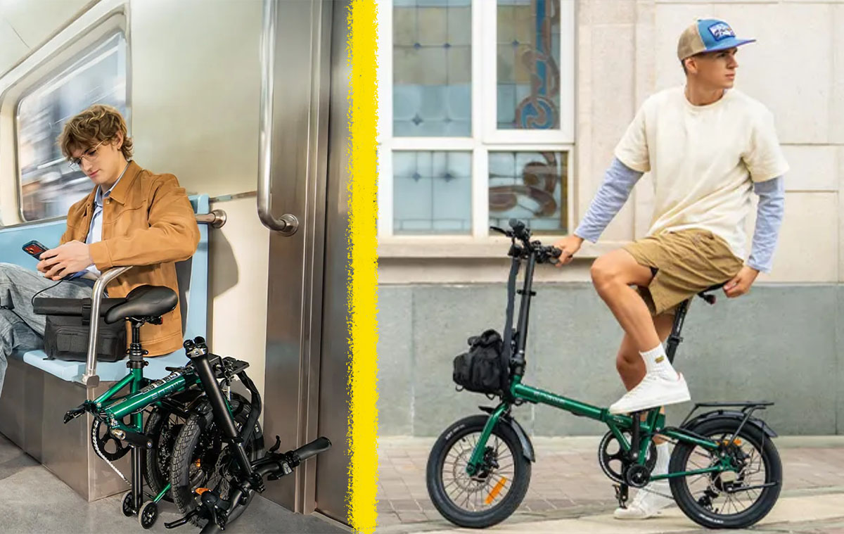 Az ENGWE Zip egy igazi hordozható, ultrakompakt és rendkívül könnyű ebike