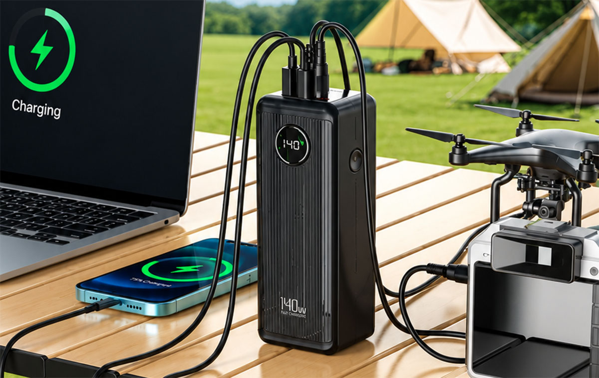 Brutális ez a 140 W-os, 27 000 mAh és mégis egész olcsó most
