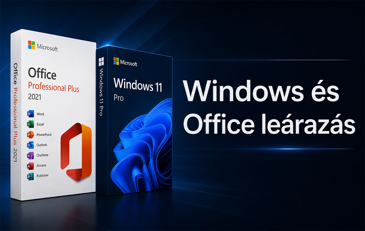 Durva leárazás indult: olcsóbban szerezhető be a Windows és az Office