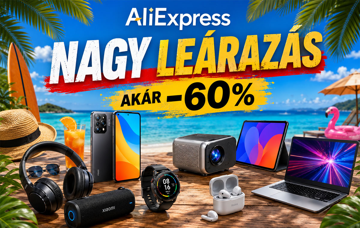 Elindult az AliExpress új leárazása, telefonokra, laptopokra, tabletekre és projektorokra is érkeztek az akciók