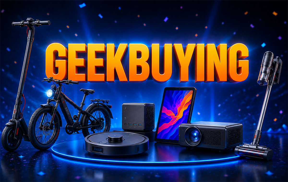 Itt a Geekbuying 14. születésnapi akciója hatalmas leárazásokkal, rengeteg tech termék olcsóbb