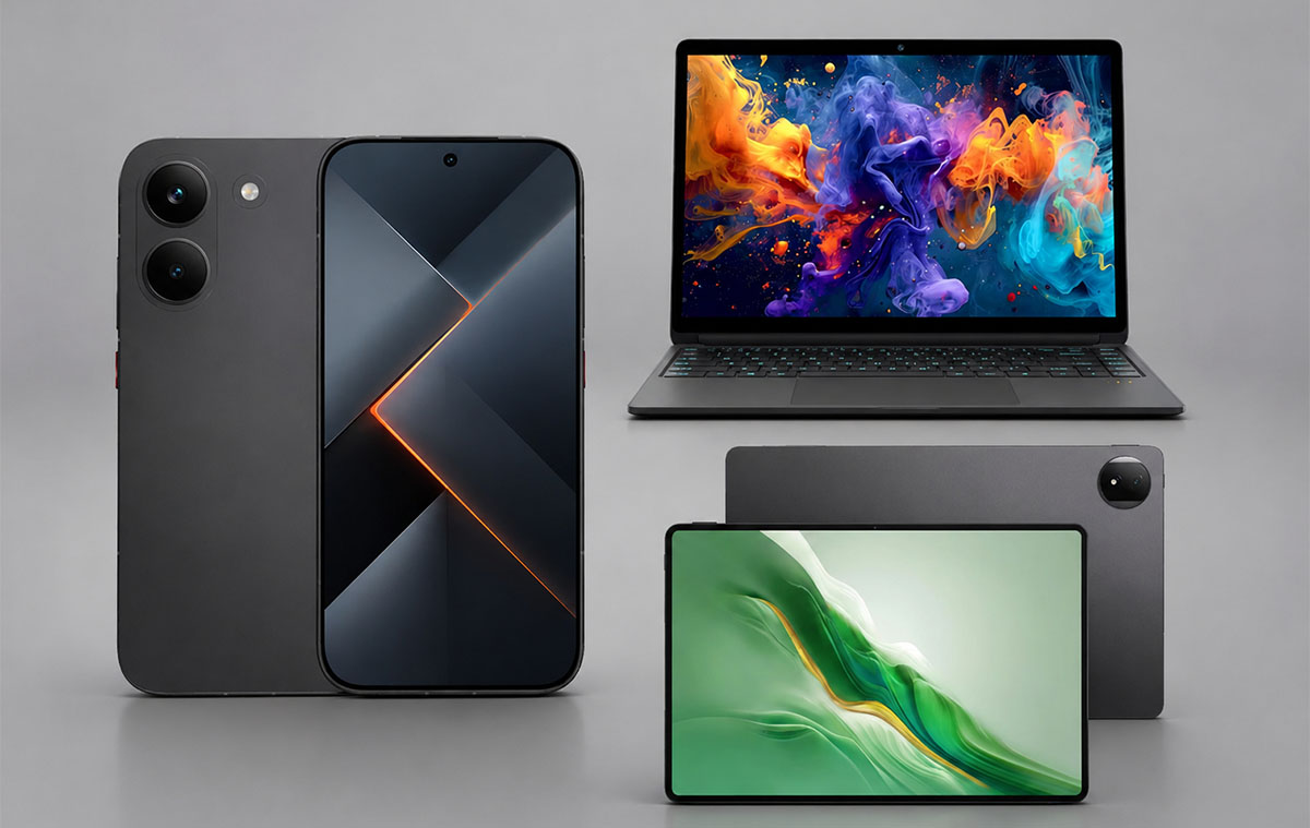 Lehetetlenül olcsók most: HONOR OLED tablet, erős Xiaomi telefon és egy ultrabook