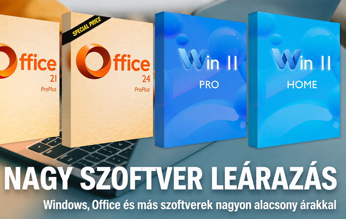 Windows 11 és Office sokkal a szokásos ár alatt, most futnak a legjobb akciók