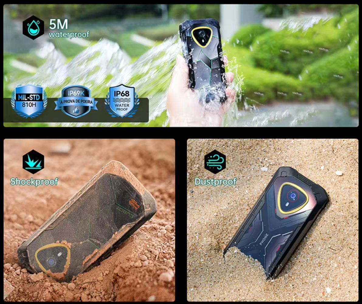 Cubot KingKong MINI 4 strapabíró telefon
