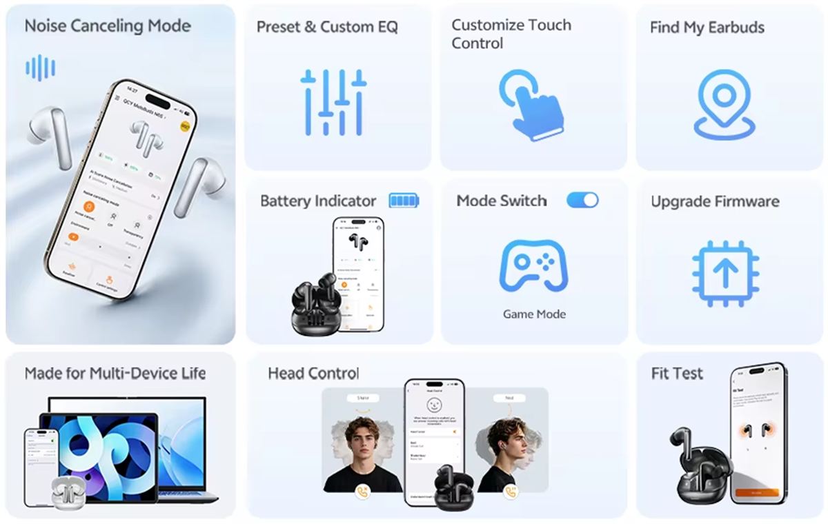 QCY HT21 app