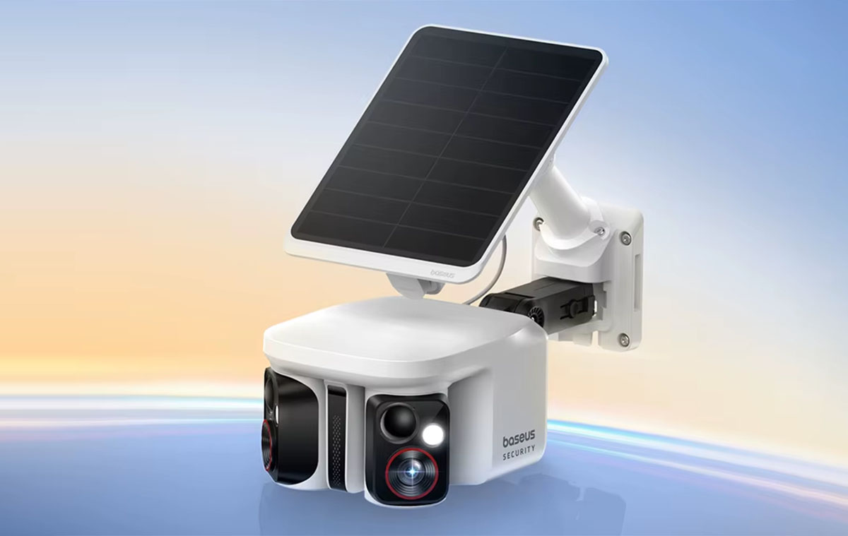 A Baseus Security X1 Pro egy profi kétkamerás, vezetéknélküli, napelemes biztonsági rendszer