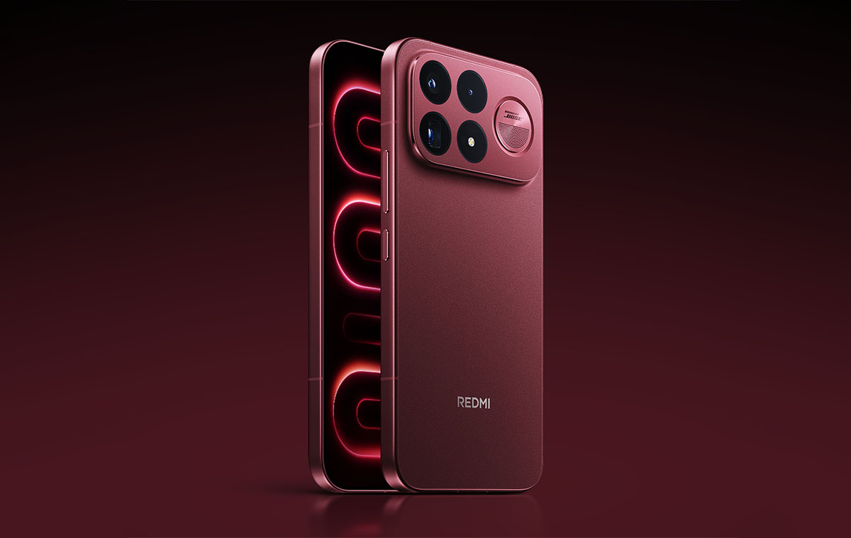 A REDMI K100 Pro Max borvörös fémházzal és Bose hanggal jön - gamer telefonnak is remek lesz