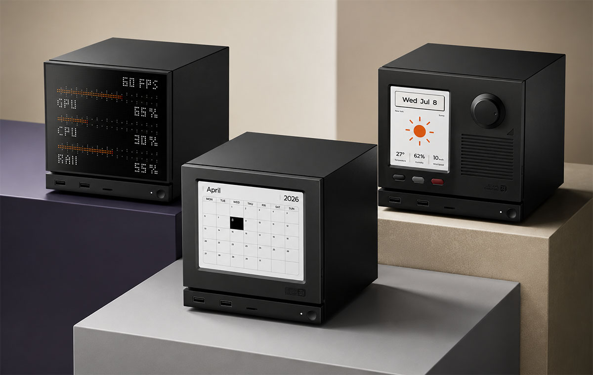 A Steam Machine menőbb lehet, az előlapja e-ink, vagy pixel kijelzőt kaphat