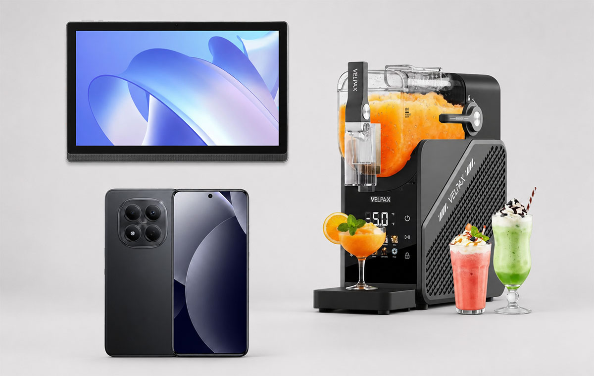 A szuperolcsó jégkása, fagyi készítő gép, és az olcsó Xiaomi ütésálló telefon, 14" tablet