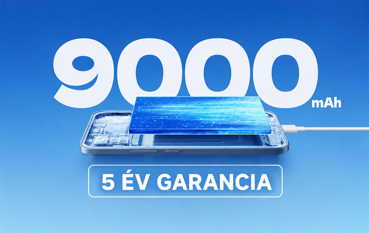 A Xiaomi annyira bízik a saját akkumulátor technológiájában hogy 5 év tartóssági garanciát ad rá