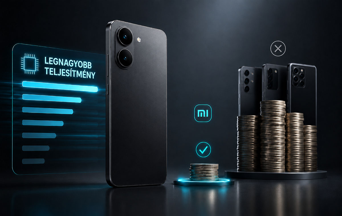 Az olcsók között a Xiaomi féláron ad nagyon nagy teljesítményt ezzel a telefonnal