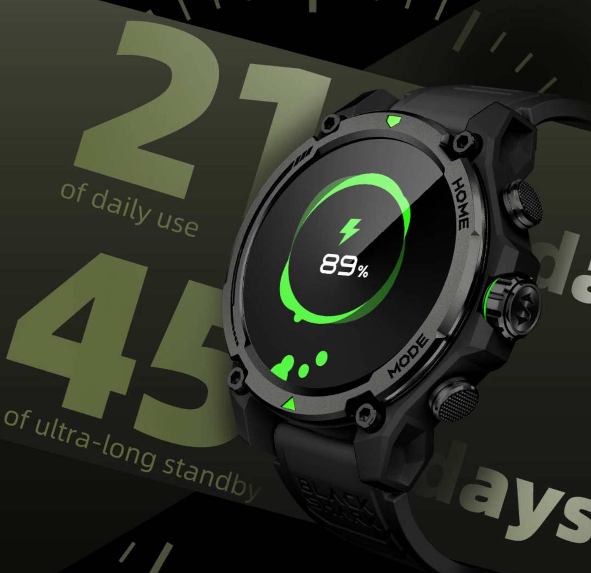 Black Shark GS3 üzemidő