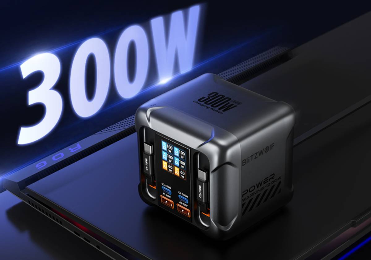 Blitzwolf BW-S35 kihúzható kábellel