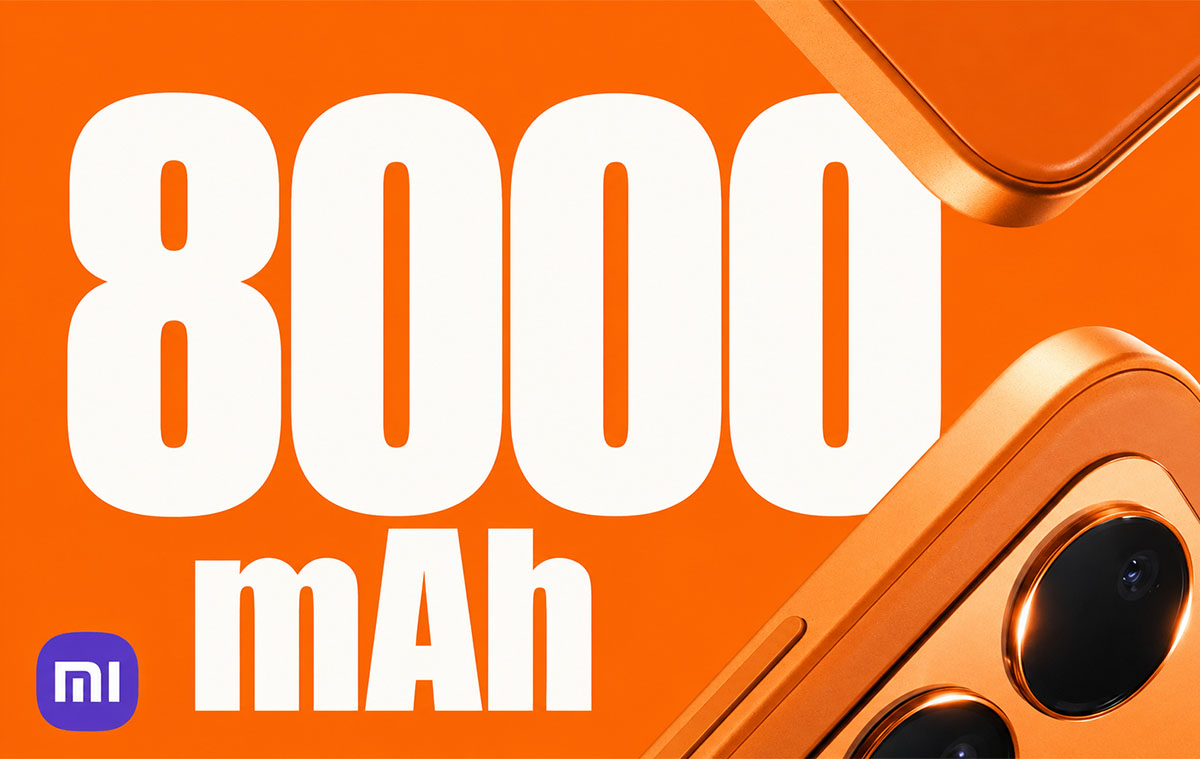 Ebbe az új, narancs Xiaomi telefonba 8000 mAh akkumulátor került