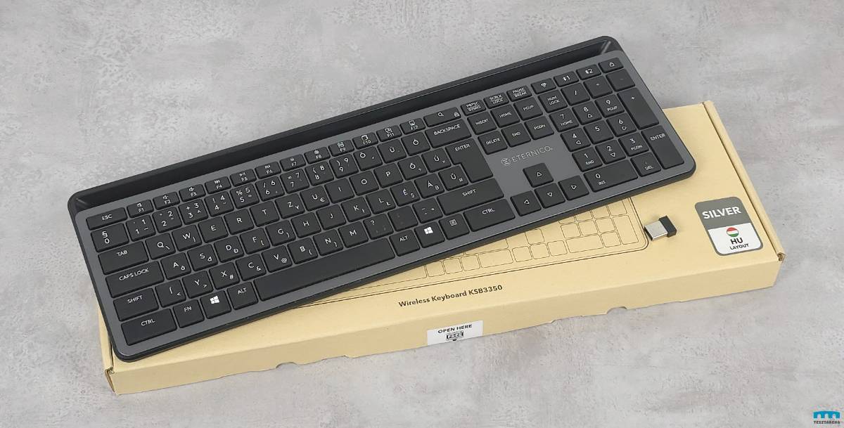 Eternico Wireless Keyboard KSB3350 doboza