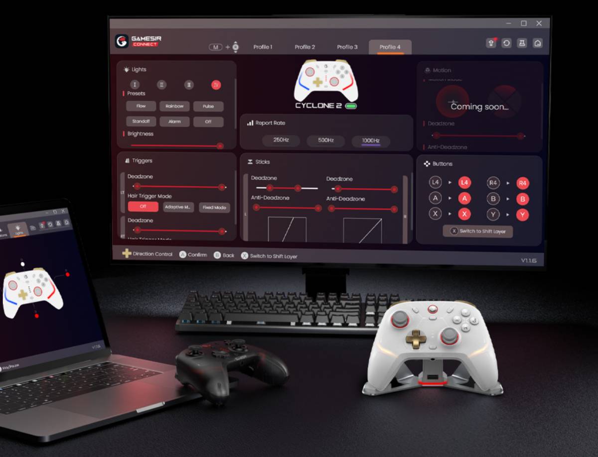 GameSir Cyclone 2 szoftver